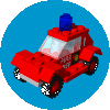 [Fire Chief's LEGO Car]